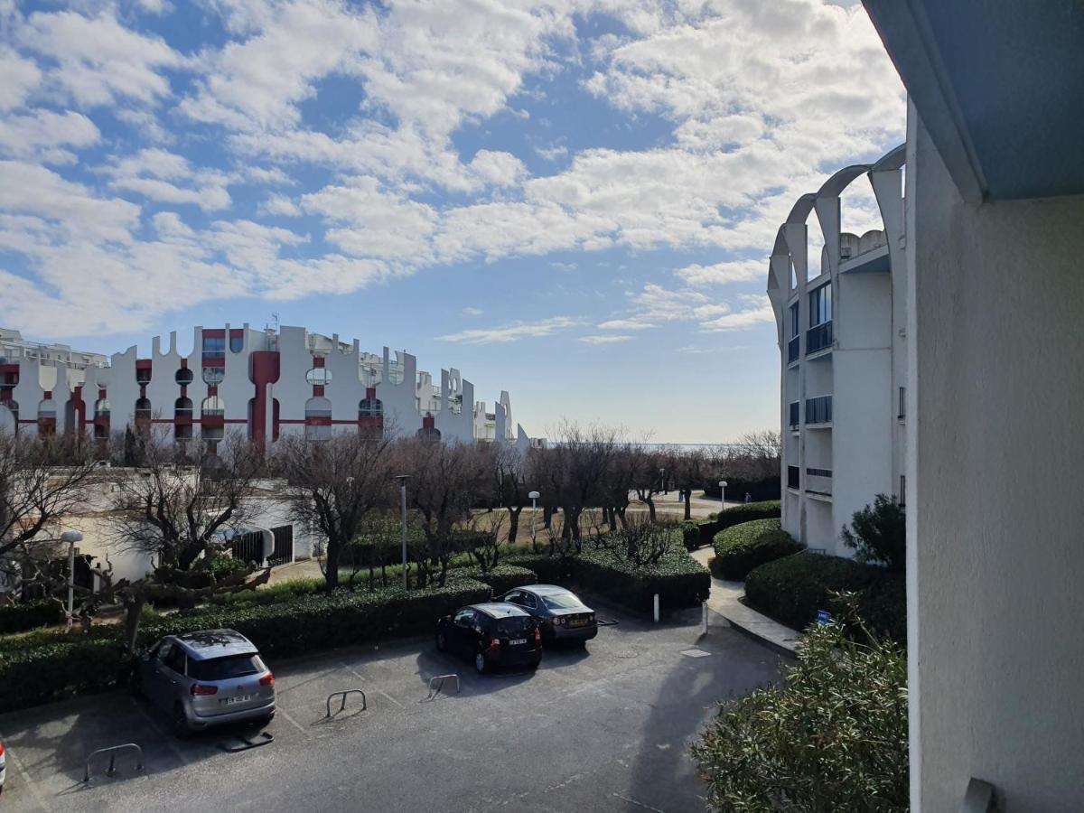 Studio la grande motte, parking, petite vue mer Eksteriør bilde